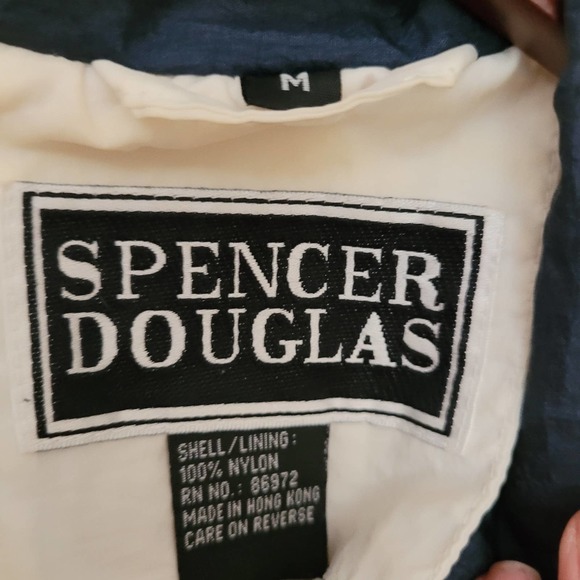 Spencer Douglas Nylon Color Blocked Windbreaker - Picture 4 of 8